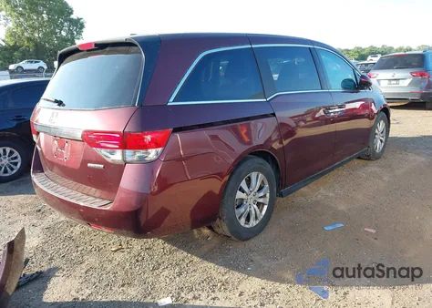 2016 Honda Odyssey Se from USA, damaged, VIN 5FNRL5H37GB076935